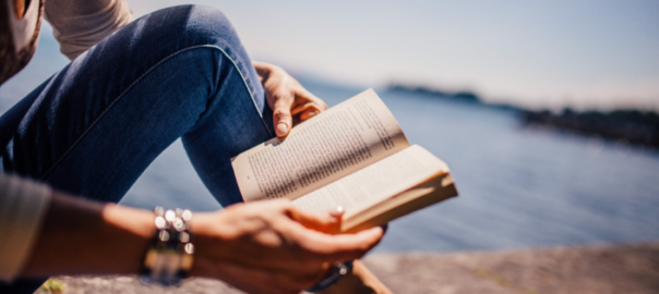 woman reading